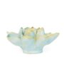 Water Lily Ceramic Flower – Chive – Robins Egg Blue – 5.75″ x 2.75″